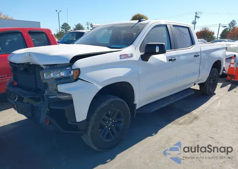 2021 Chevrolet Silverado 1500 4Wd Standard Bed Lt Trail Boss from USA, damaged, VIN 3GCPYFEL8MG119509